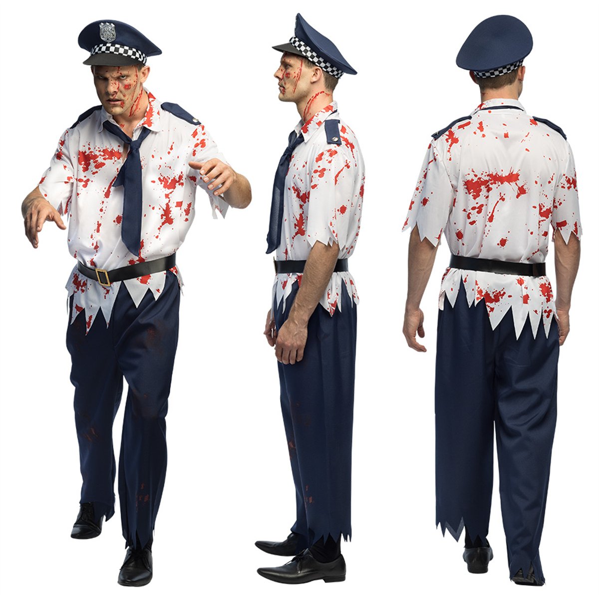Pr&auml;stkostym Svart L-XL med B&auml;lte Unisex Vuxen