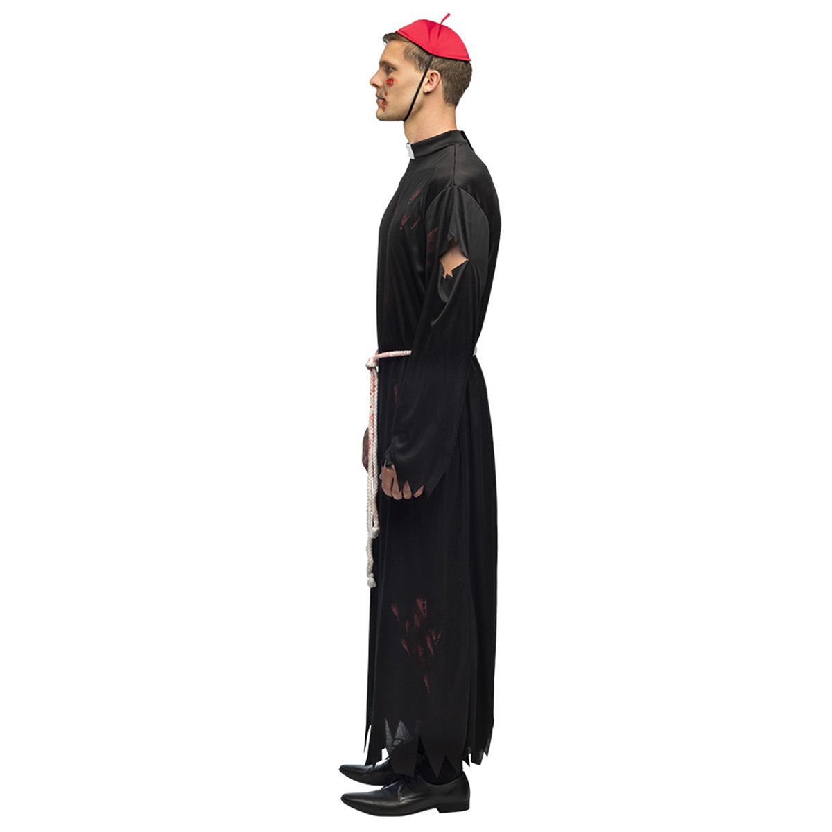 Pr&auml;stkostym Svart L-XL med B&auml;lte Unisex Vuxen