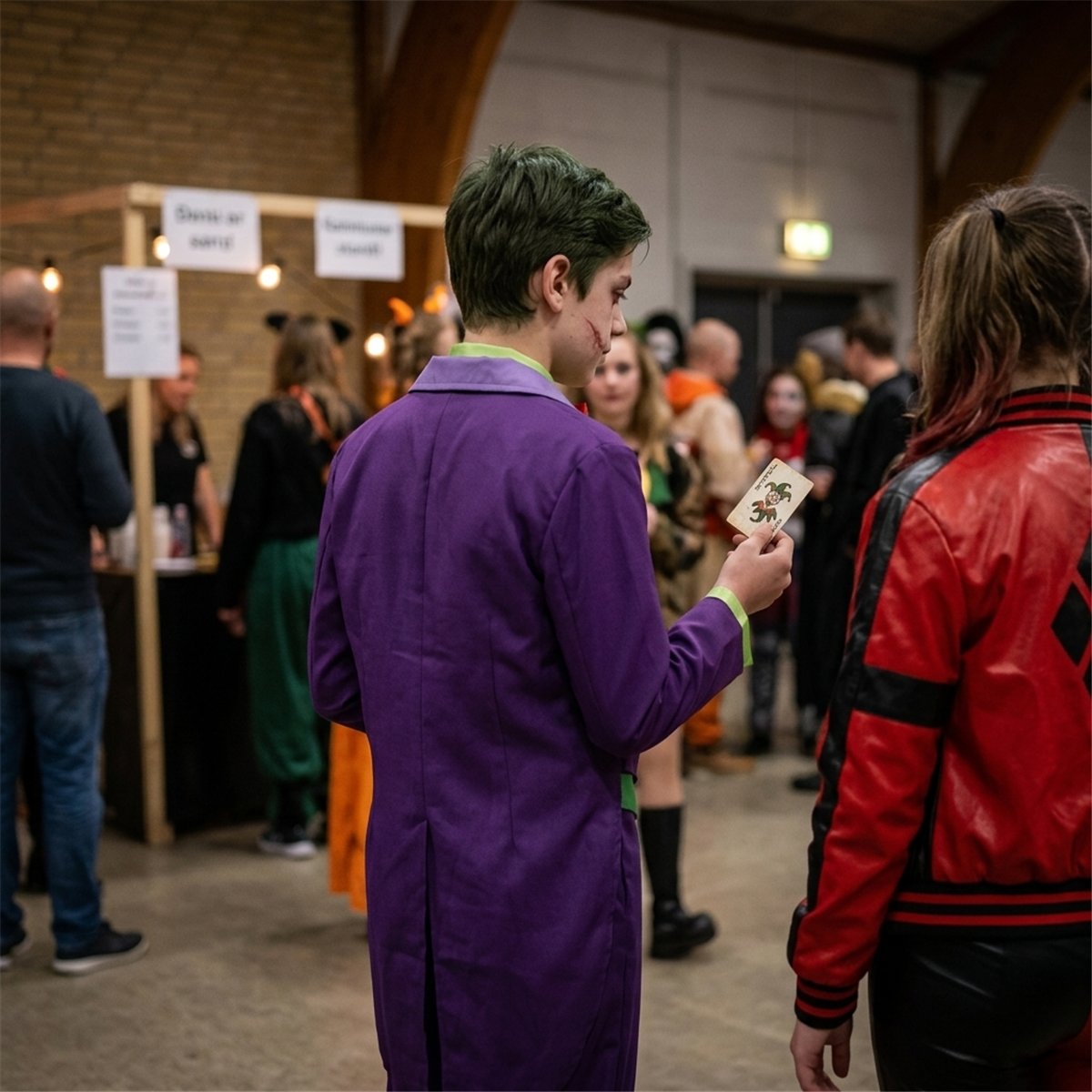 Pr&auml;stkostym Svart L-XL med B&auml;lte Unisex Vuxen