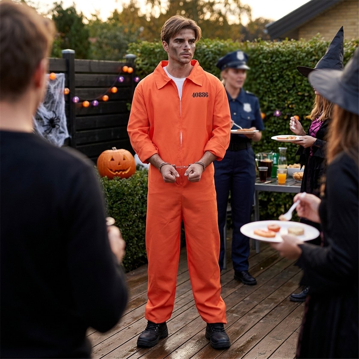 Pr&auml;stkostym Svart L-XL med B&auml;lte Unisex Vuxen