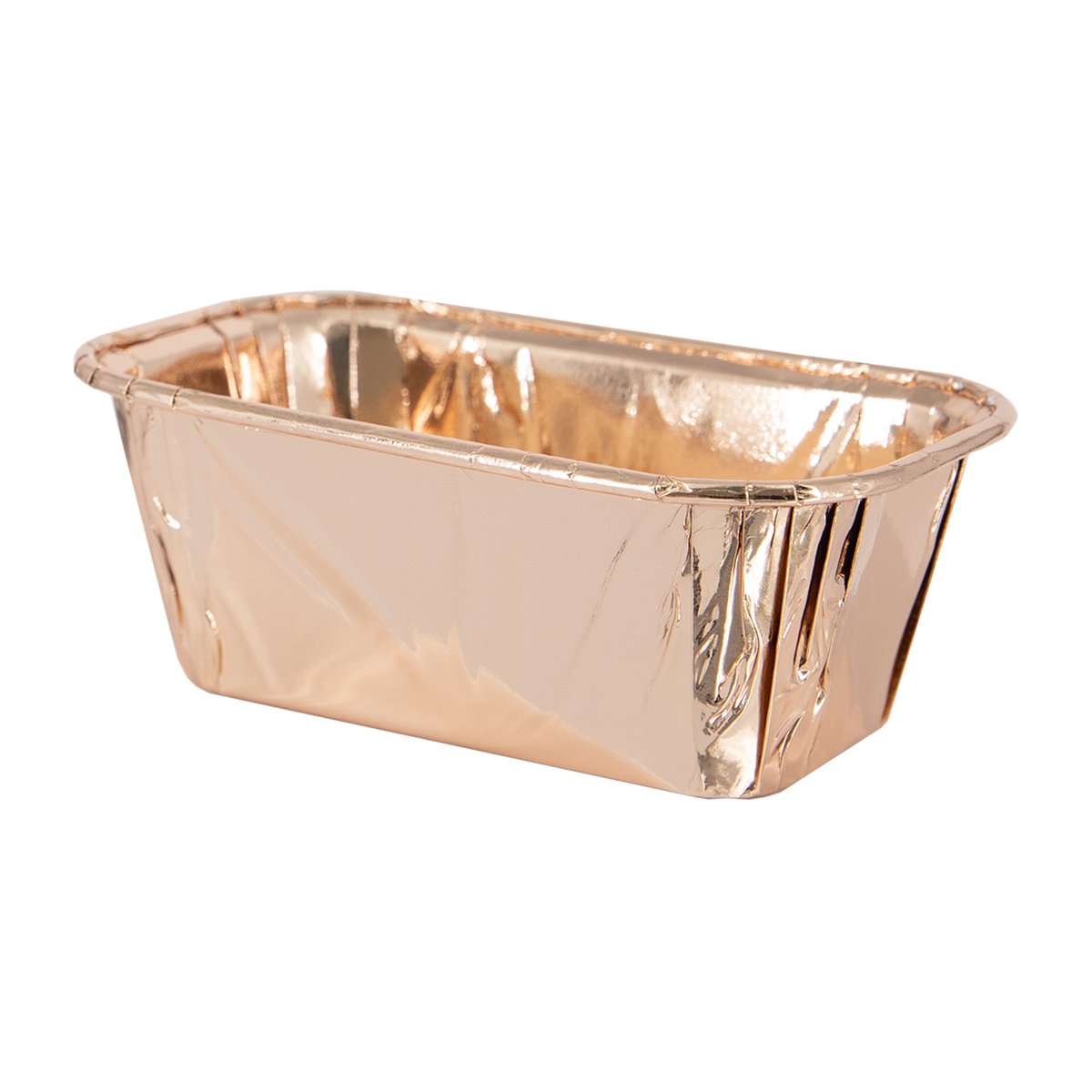 10 st. Bakformar Rektangulära Guld Aluminium 11x6,5x4 cm 10 st. Bakformar Rektangulära Guld Aluminium 11x6,5x4 cm