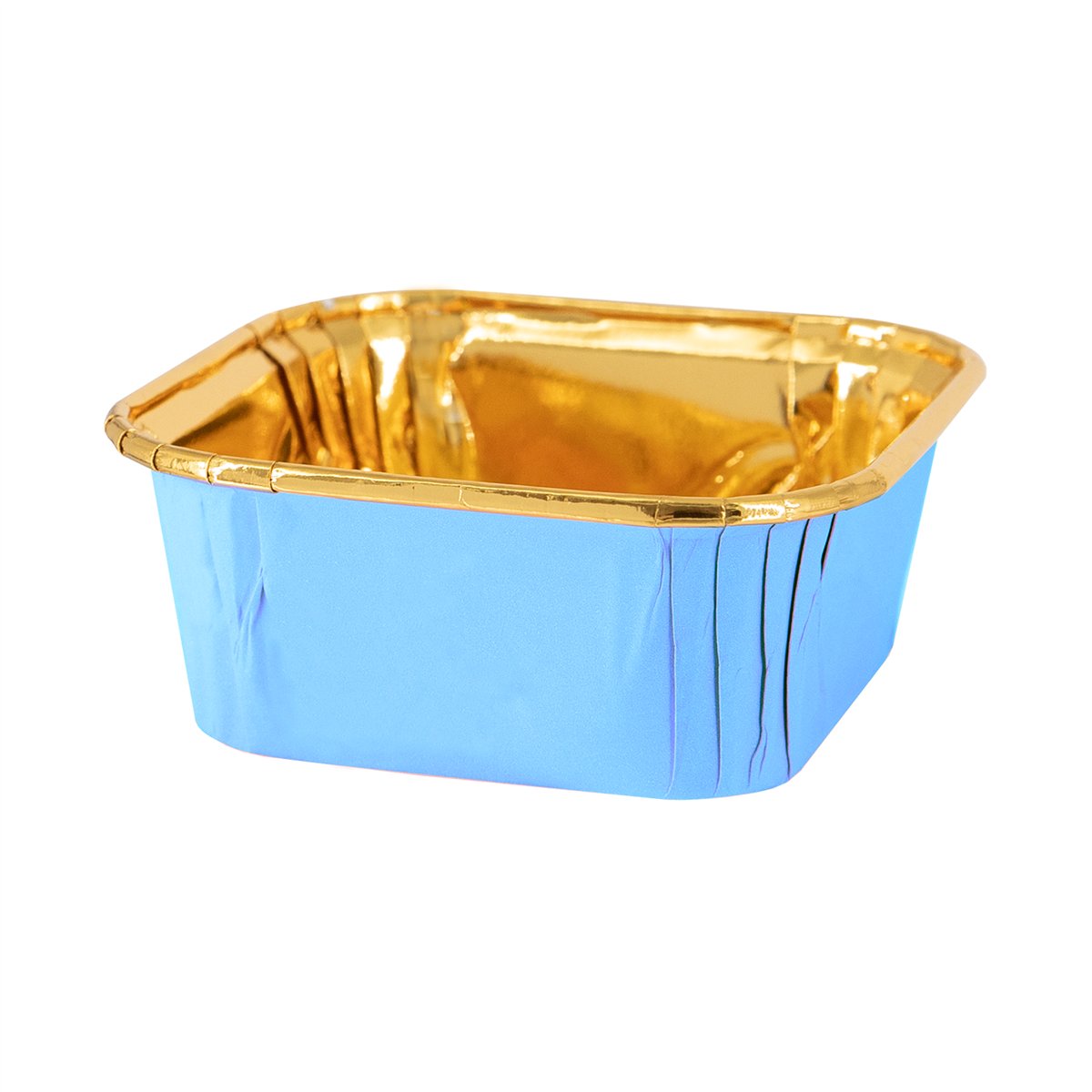 10 st. Bakformar Rektangulära Guld Aluminium 11x6,5x4 cm 10 st. Bakformar Rektangulära Guld Aluminium 11x6,5x4 cm