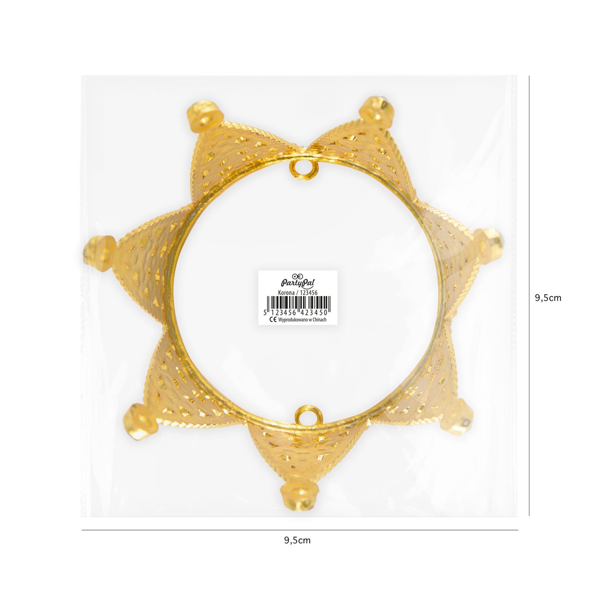 32 st T&aring;rttoppar Kulor vit, gr&ouml;n, mintgr&ouml;n, guld 2&ndash;4 cm