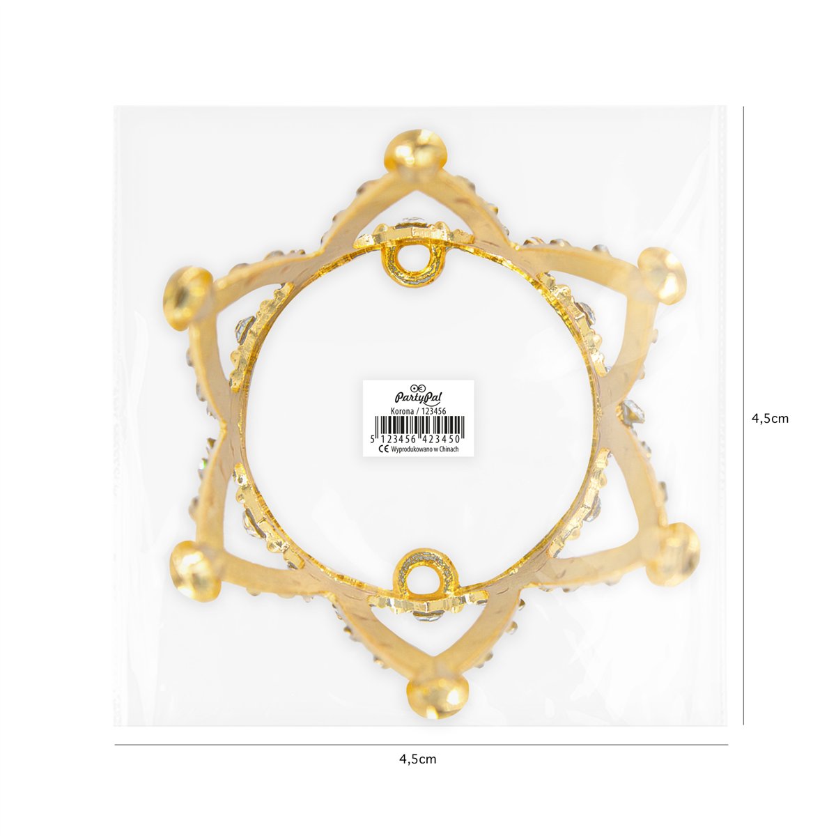 32 st T&aring;rttoppar Kulor vit, gr&ouml;n, mintgr&ouml;n, guld 2&ndash;4 cm