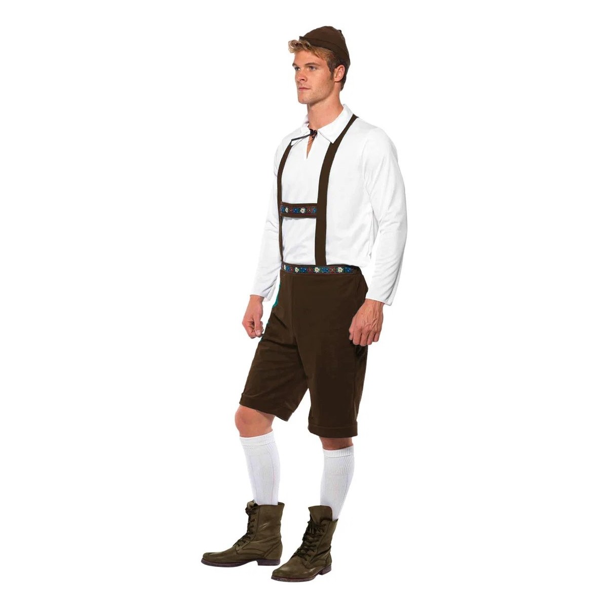Skelettdr&auml;kt Svart/Vit storlek L Halloween