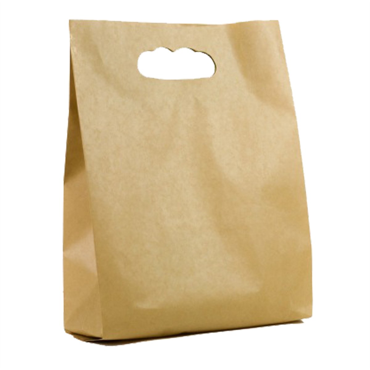 500 st. Papperskassar med Handtag Brun 15x6,5x27 cm 500 st. Papperskassar med Handtag Brun 15x6,5x27 cm