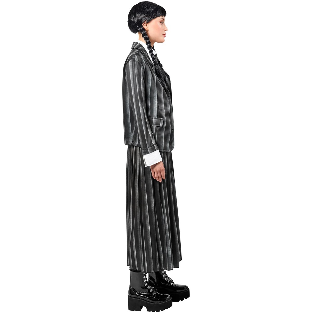 H&auml;xkappa Svart Sammet med Huva 120 cm