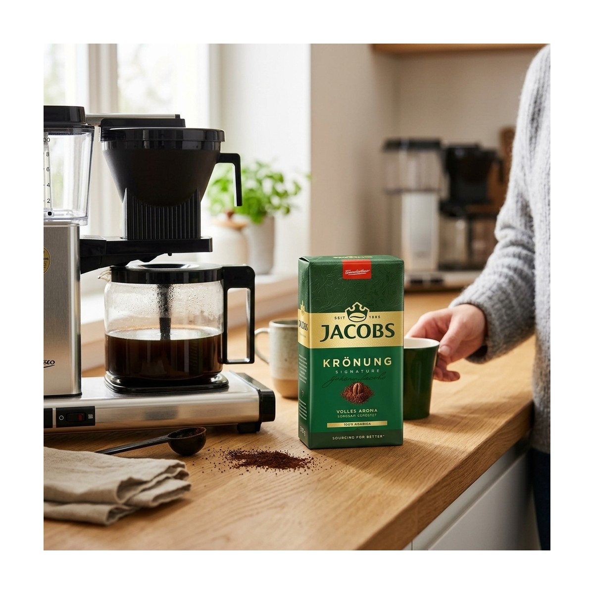Jacobs Malet Kaffe Arabica & Robusta 500 g Jacobs Malet Kaffe Arabica & Robusta 500 g