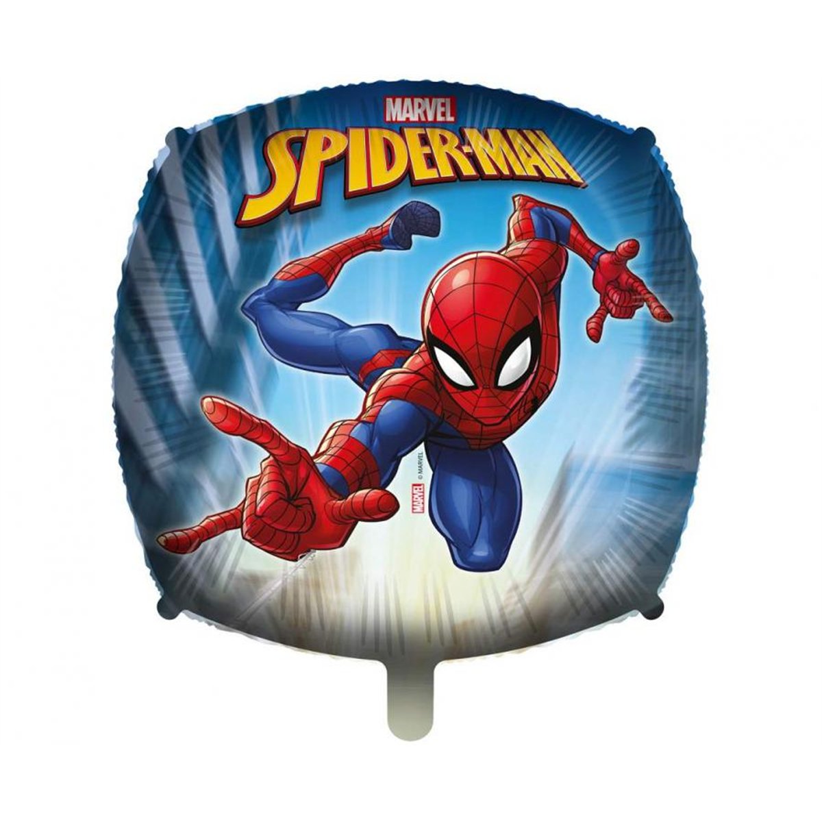 Spider-Man® Folieballong Mask Rund 46 cm Spider-Man® Folieballong Mask Rund 46 cm