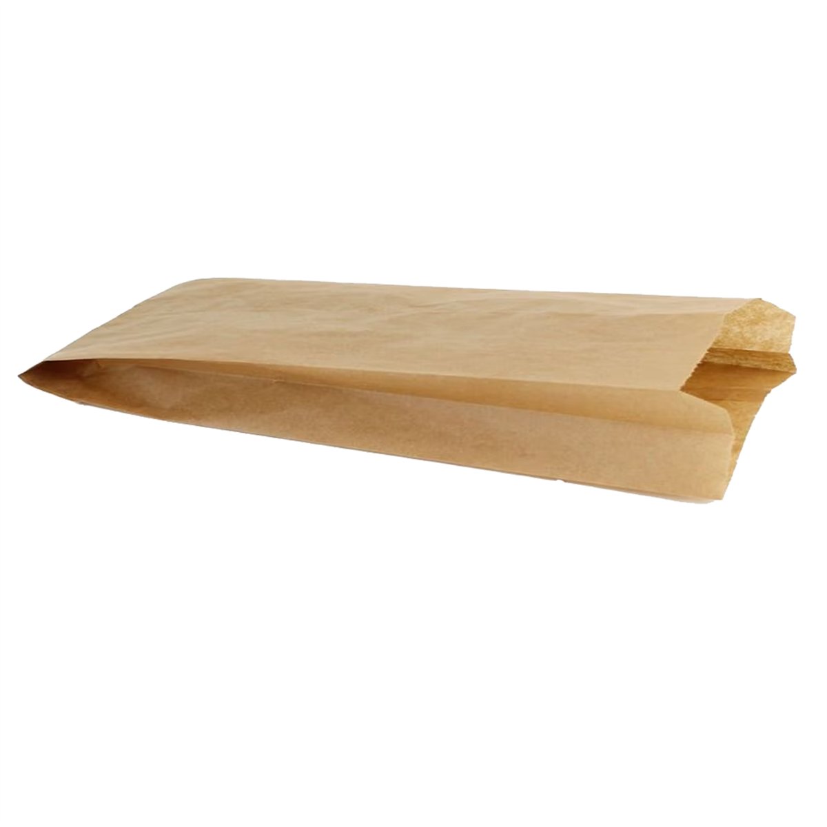 250 st Brödpåsar naturfärgat papper sidofals 41x24x8 cm 250 st Brödpåsar naturfärgat papper sidofals 41x24x8 cm