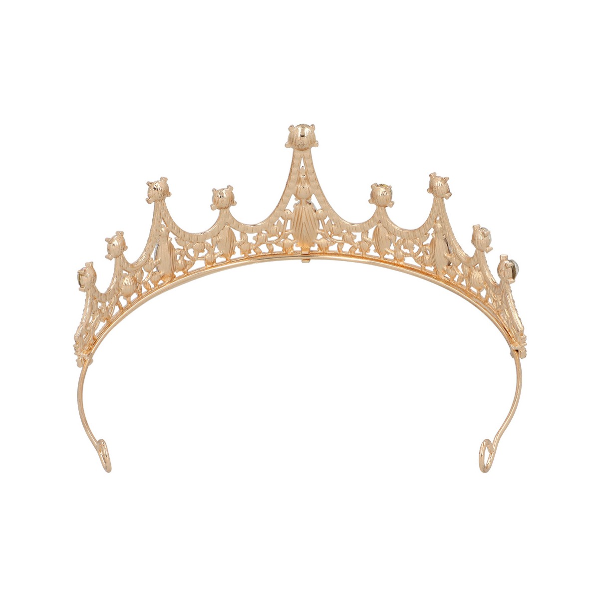 Tiara lavendelfärgade stenar plast 11x10 cm Tiara lavendelfärgade stenar plast 11x10 cm
