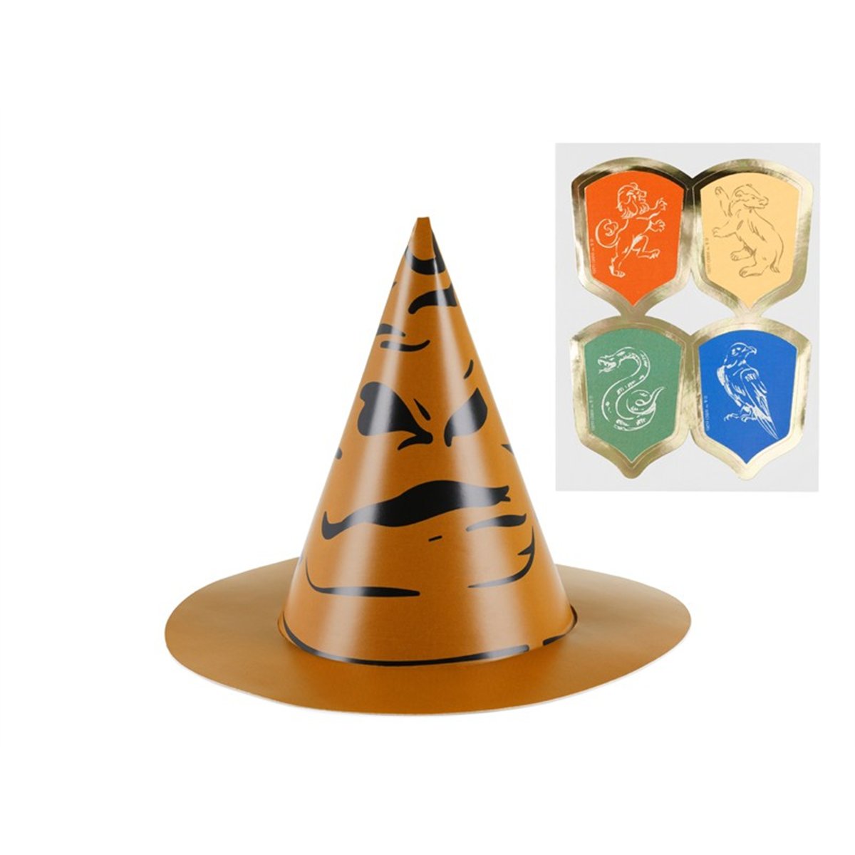 Hats Harry Potter Sorting Hat, 16 cm, brown (1 pkt / 6 pc.) Hats Harry Potter Sorting Hat, 16 cm, brown (1 pkt / 6 pc.)