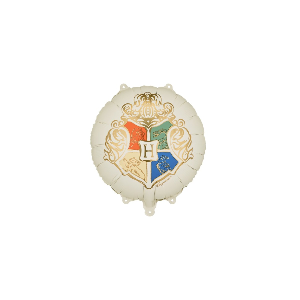 Foil balloon Harry Potter Hogwarts Crest, 35 cm, beige Foil balloon Harry Potter Hogwarts Crest, 35 cm, beige