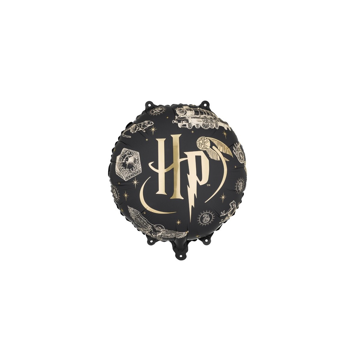 Foil balloon Harry Potter, 35 cm, black Foil balloon Harry Potter, 35 cm, black