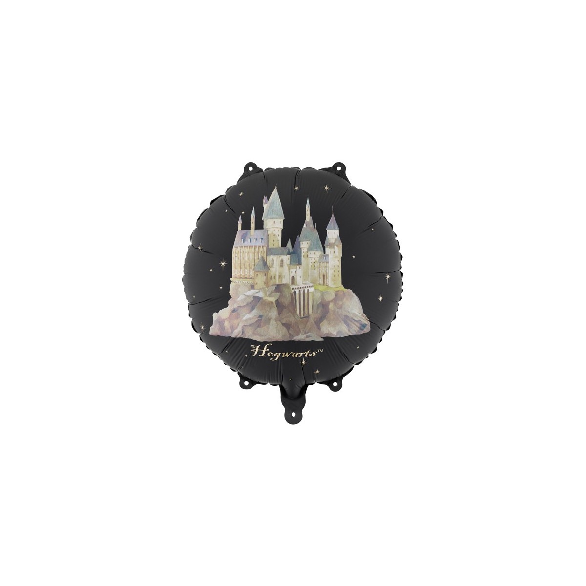 Foil balloon Harry Potter Hogwarts Castle, 35 cm, black Foil balloon Harry Potter Hogwarts Castle, 35 cm, black