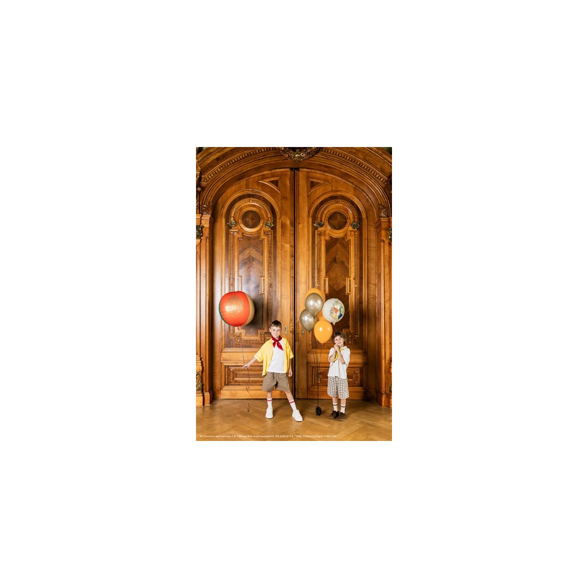 Foil balloon sphere Harry Potter Hogwarts Crest, 50 cm, mix Foil balloon sphere Harry Potter Hogwarts Crest, 50 cm, mix