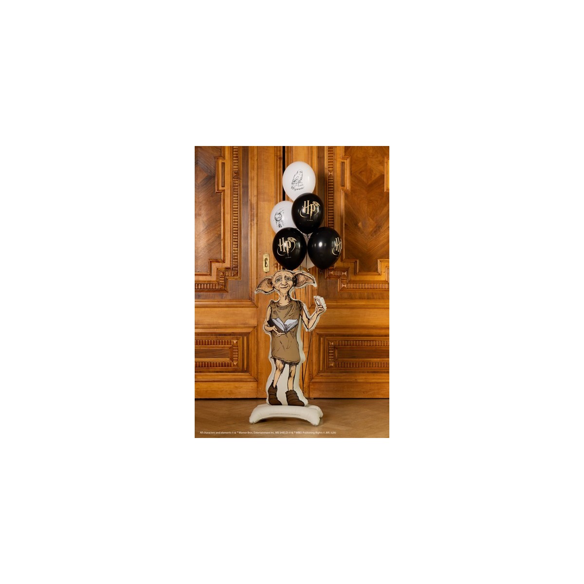 Standing foil balloon Harry Potter Dobby, 54x105 cm, beige Standing foil balloon Harry Potter Dobby, 54x105 cm, beige