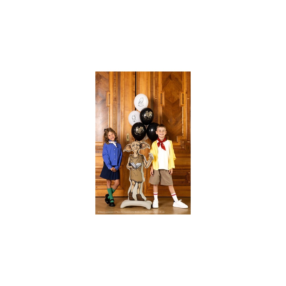Standing foil balloon Harry Potter Dobby, 54x105 cm, beige Standing foil balloon Harry Potter Dobby, 54x105 cm, beige