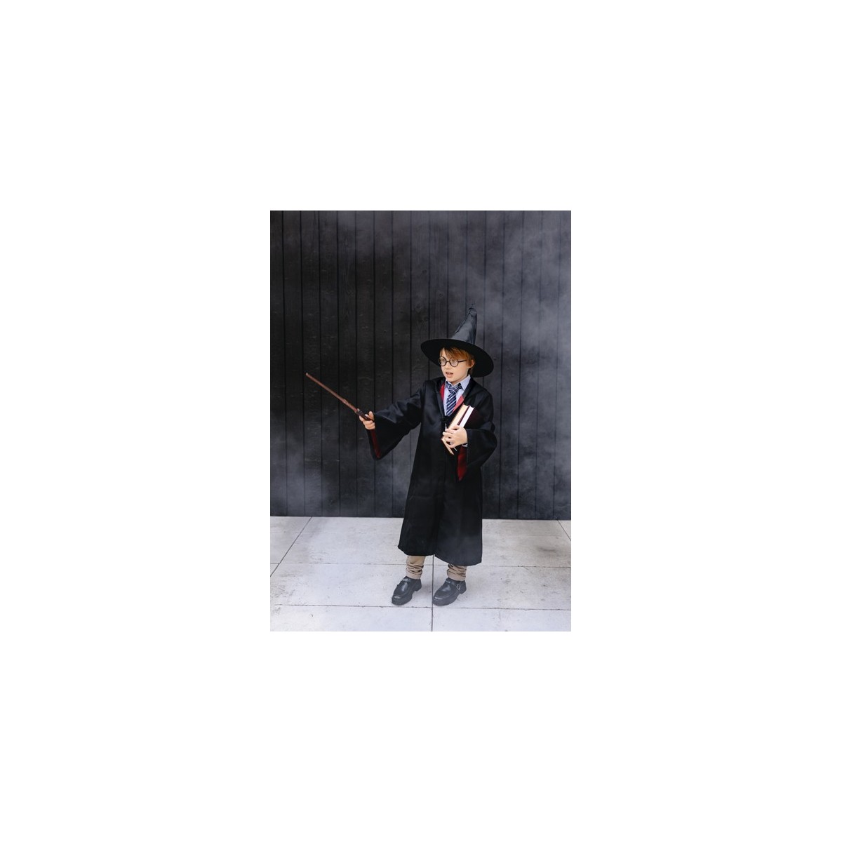 Wizard cape, 140-158 cm, black Wizard cape, 140-158 cm, black