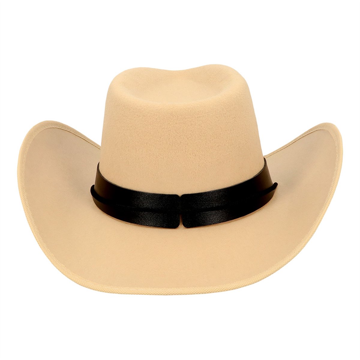 Cowboyhatt Silver Metallic med Hakrem &ndash; Westernfason