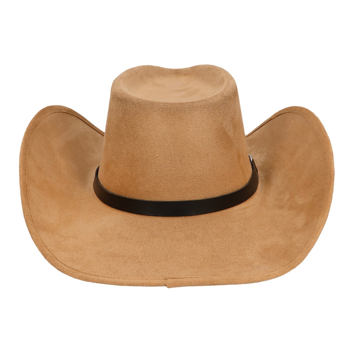 Cowboyhatt Silver Metallic med Hakrem – Westernfason Cowboyhatt Silver Metallic med Hakrem – Westernfason