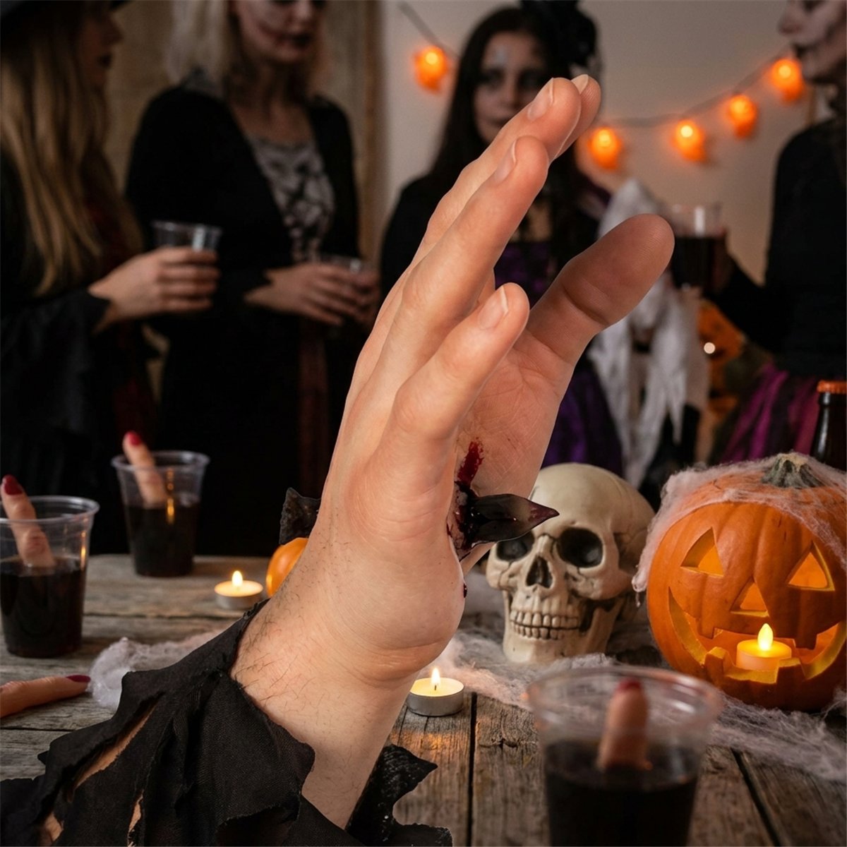 Fejkblod djuprött 475 ml för Halloween och teater Fejkblod djuprött 475 ml för Halloween och teater