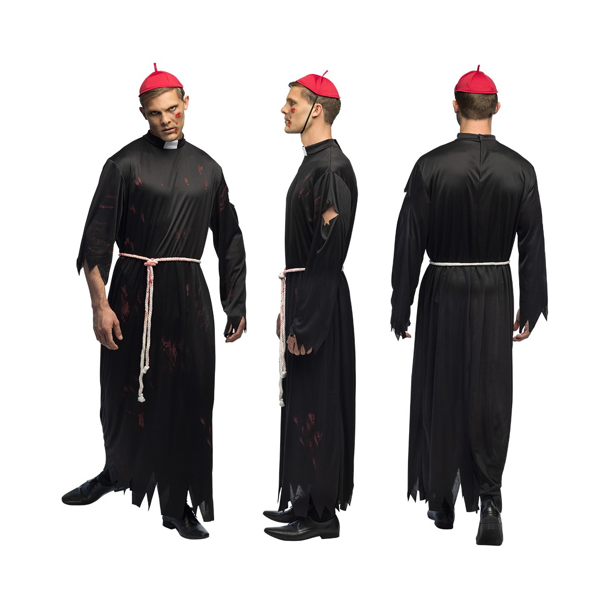 Pr&auml;stkostym Svart L-XL med B&auml;lte Unisex Vuxen