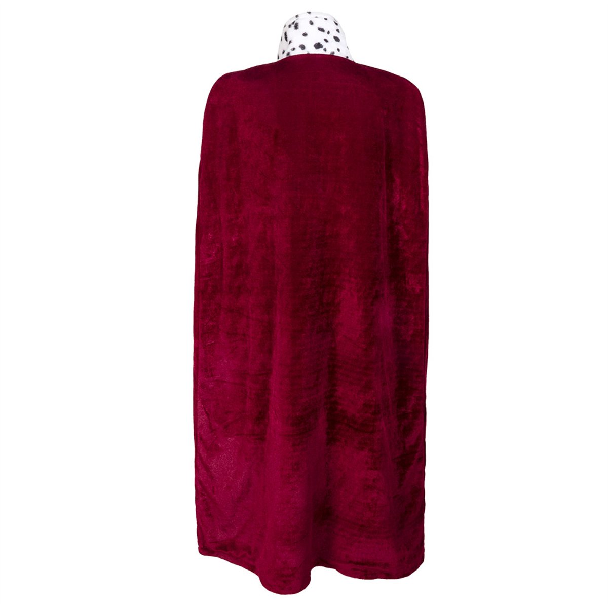 Röd Kungamantel Vuxna 140 cm One Size Polyester Röd Kungamantel Vuxna 140 cm One Size Polyester