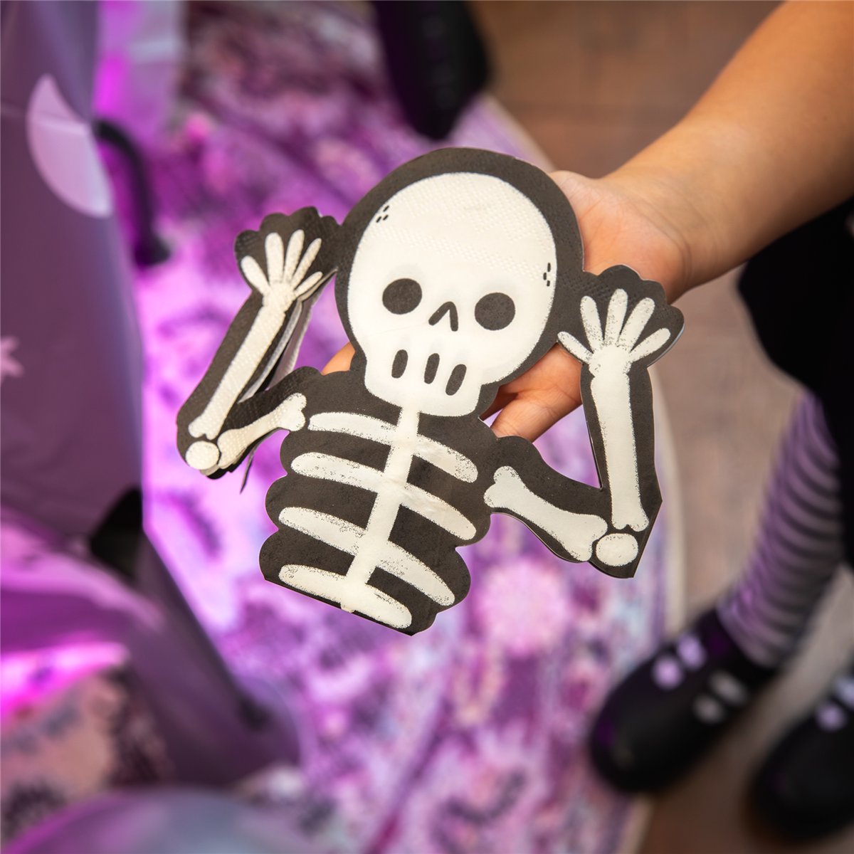 12 st. Servetter Halloween Freak Show cirkusbiljett 16x8 cm 12 st. Servetter Halloween Freak Show cirkusbiljett 16x8 cm