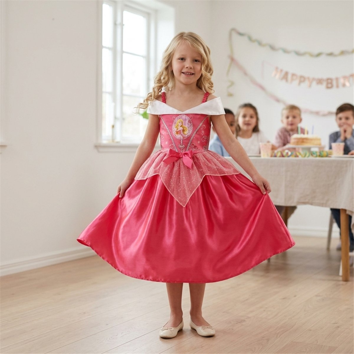 Häxkostym barn svart polyester 116–128 cm Häxkostym barn svart polyester 116–128 cm