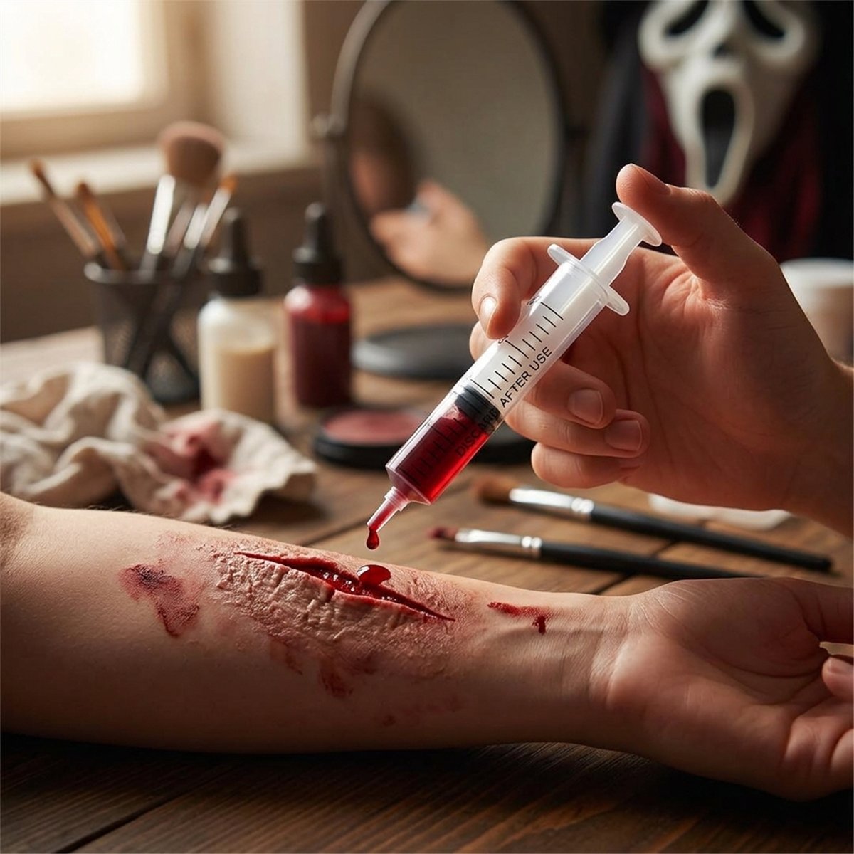 30 ml Blodspray r&ouml;d med dispenser &ndash; Halloween