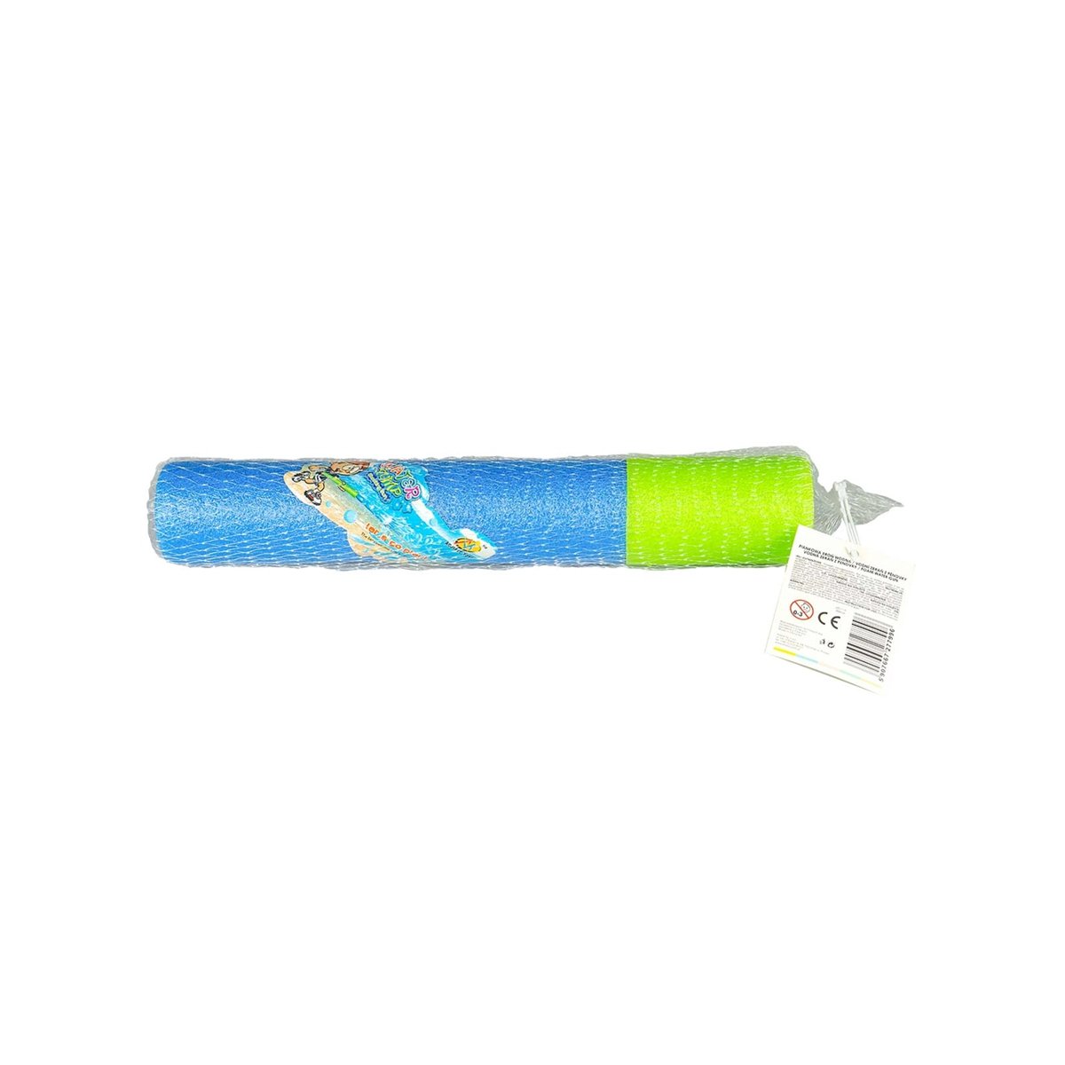2 st Uppbl&aring;sbara klappr&ouml;r r&ouml;d/vit Danmark 60 cm