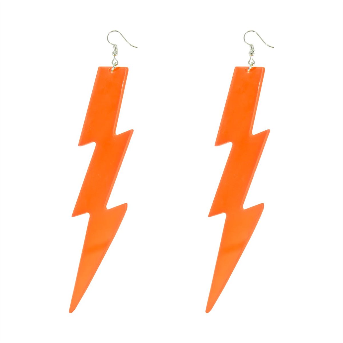 1 st &Ouml;rh&auml;ngen Blixt Neonorange 12 cm