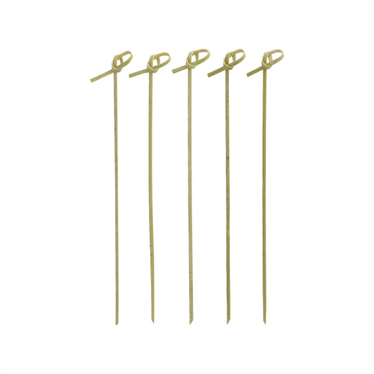 250 st Bambuspett naturlig f&auml;rg 18 cm