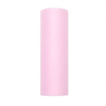 Tyll Ljusrosa - 15 cm x 9 meter