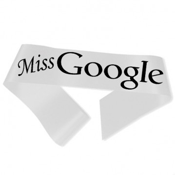 Miss Google Ordensband Vit