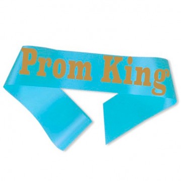 Prom King Ordensband Ljusblå