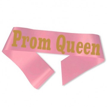 Prom Queen Ordensband Rosa