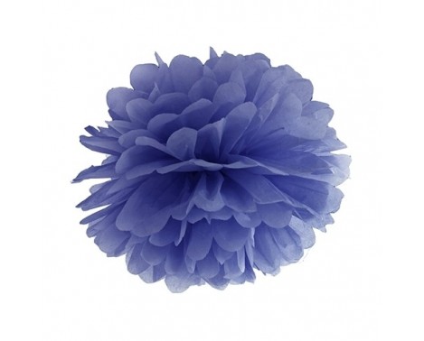 Pom pom mörkblå 25 cm Pom pom mörkblå 25 cm