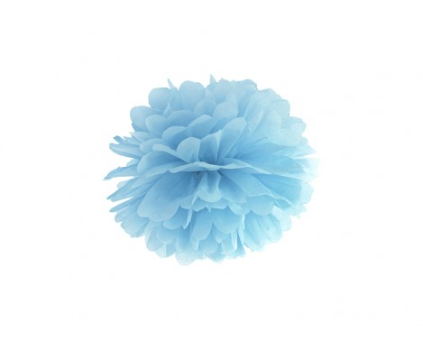 Pom pom dammig blå 25 cm Pom pom dammig blå 25 cm