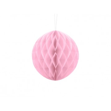 Ljusrosa honungskaka 20 cm - pappers bikupa