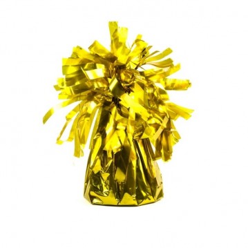 4 st Ballongvikter guld - 130g per styck. 4 st Ballongvikter guld - 130g per styck.