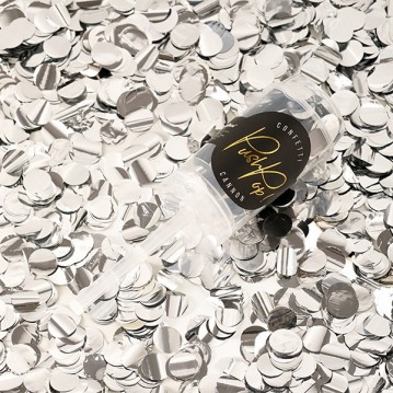 Push up konfetti - Silver Push up konfetti - Silver