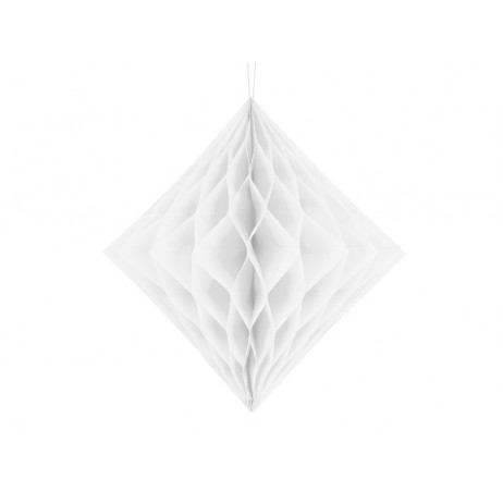 Vit diamant honungskaka 20 cm Vit diamant honungskaka 20 cm