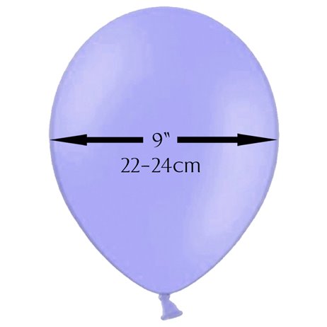 100 st Standard pastellgul ballonger - storlek 9" 100 st Standard pastellgul ballonger - storlek 9"