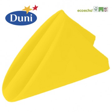 12 st Gul Dunisoft® Bio middagsservetter 12 st Gul Dunisoft® Bio middagsservetter