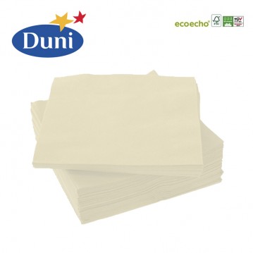 50 st. Creme Duni frukostservetter - 3 lager 50 st. Creme Duni frukostservetter - 3 lager