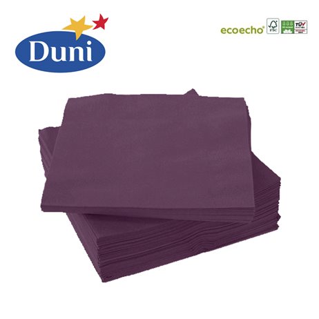 20 st. Plum Duni frukostservetter - 3 lager 20 st. Plum Duni frukostservetter - 3 lager