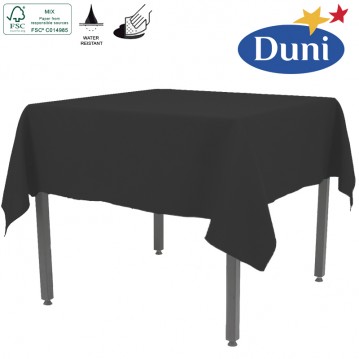 Svart Dunisilk bordsduk 138 x 220 cm Svart Dunisilk bordsduk 138 x 220 cm