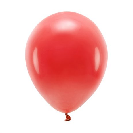 100 st. Ekologiska mörkröda ballonger str. 10" 100 st. Ekologiska mörkröda ballonger str. 10"